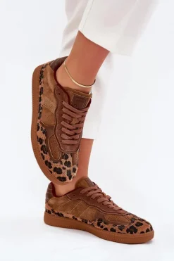 Sneakersy Damskie Daniel Lopez Just Dare SS2D4017 Panterka