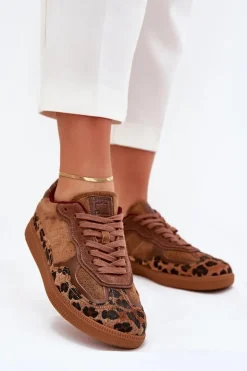 Sneakersy Damskie Daniel Lopez Just Dare SS2D4017 Panterka