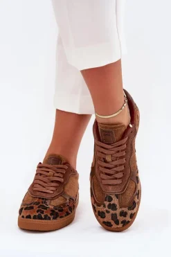 Sneakersy Damskie Daniel Lopez Just Dare SS2D4017 Panterka