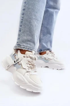 Sneakersy Damskie GOE NN2N4039B Białe
