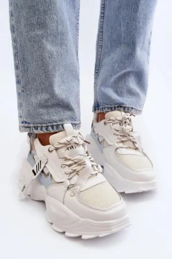Sneakersy Damskie GOE NN2N4039B Białe