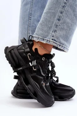 Sneakersy Damskie GOE NN2N4040 Czarne