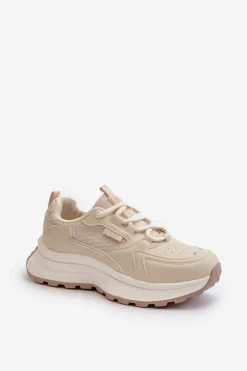 Sneakersy Damskie HI-POLY SYSTEM Big Star NN274A105 Beżowe