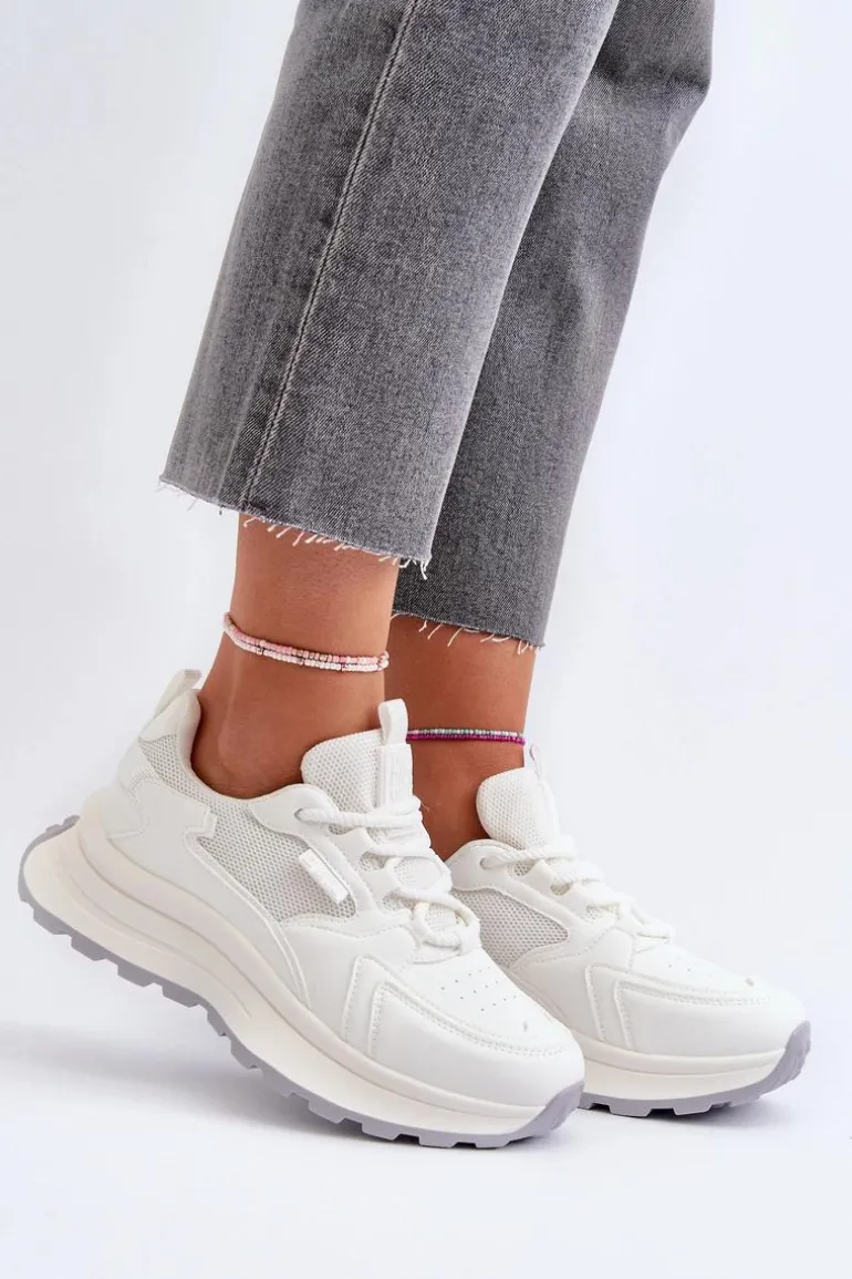 Sneakersy Damskie HI-POLY SYSTEM Big Star NN274A107 Białe