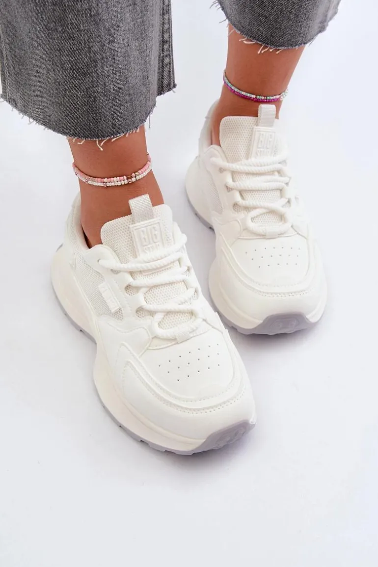 Sneakersy Damskie HI-POLY SYSTEM Big Star NN274A107 Białe