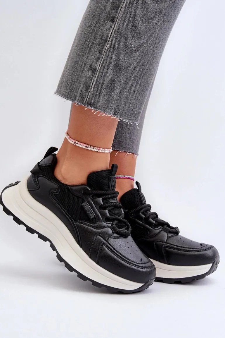 Sneakersy Damskie HI-POLY SYSTEM Big Star NN274A106 Czarne