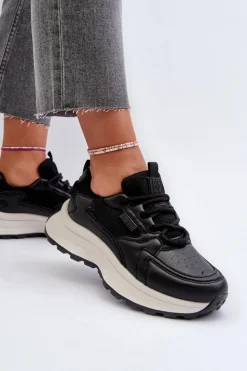 Sneakersy Damskie HI-POLY SYSTEM Big Star NN274A106 Czarne