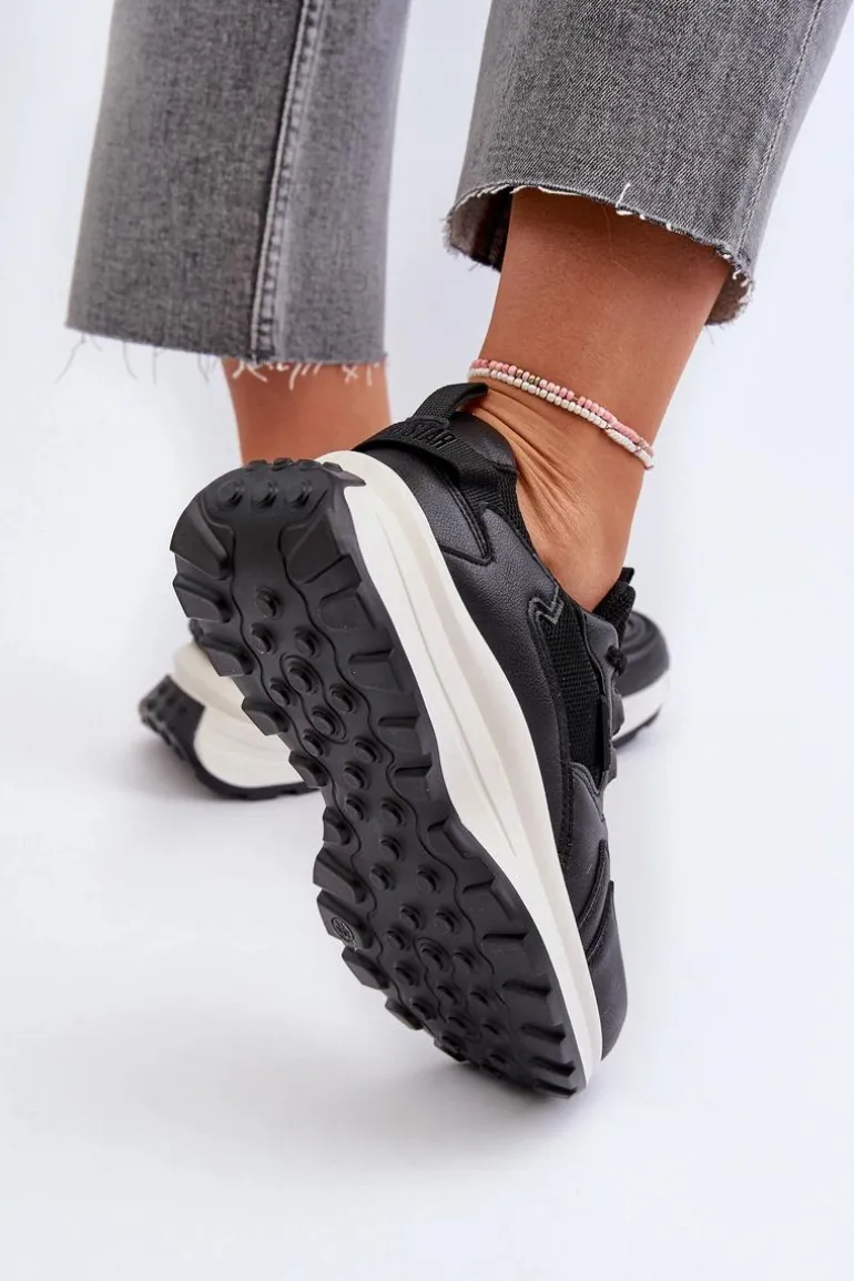 Sneakersy Damskie HI-POLY SYSTEM Big Star NN274A106 Czarne
