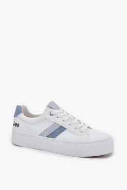 Sneakersy Damskie LEE LAYLA WOMEN LOW 50251003 Białe