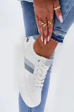 Sneakersy Damskie LEE LAYLA WOMEN LOW 50251003 Białe
