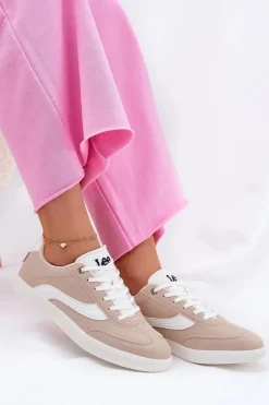 Sneakersy Damskie LEE LIAN WOMEN LOW 50251005.33F Beżowe