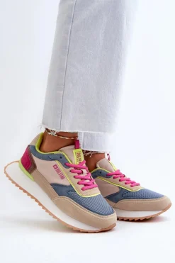 Sneakersy Damskie Memory Foam System Big Star NN274692 Multikolor