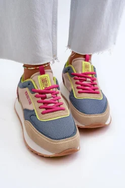 Sneakersy Damskie Memory Foam System Big Star NN274692 Multikolor