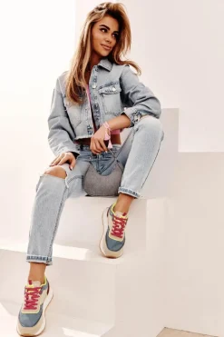 Sneakersy Damskie Memory Foam System Big Star NN274692 Multikolor