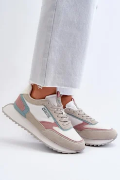 Sneakersy Damskie Memory Foam System Big Star NN274690 Białe