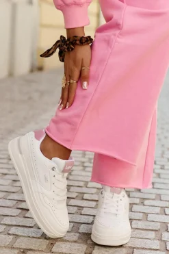 Sneakersy Damskie Na Platformie LEE EMMA WOMEN LOW 50251014.00L Białe
