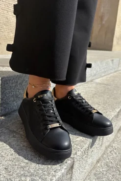 Sneakersy Damskie Z Eko Skóry Big Star RR274257 Czarne