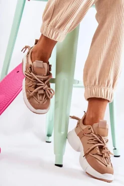 Sneakersy Sportowe Buty Damskie Camel Someday