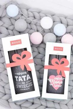 SOXO Damskie Papcie Najlepsza Mama Na Świecie