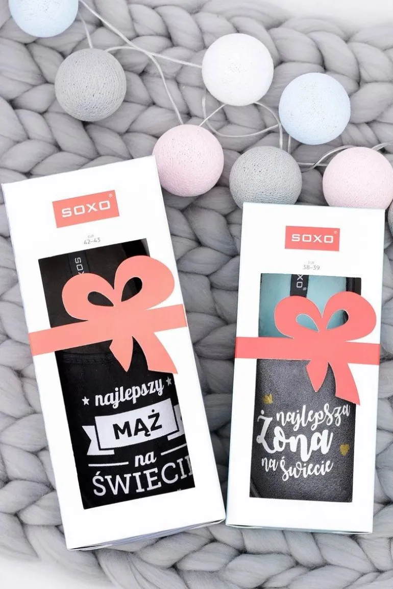 SOXO Damskie Papcie Najlepsza Żona Na Świecie