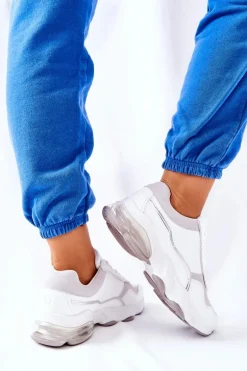 Sportowe Buty Damskie Memory Foam Big Star II274178 Białe