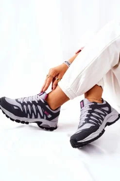 Sportowe Buty Memory Foam Big Star GG274499 Szare