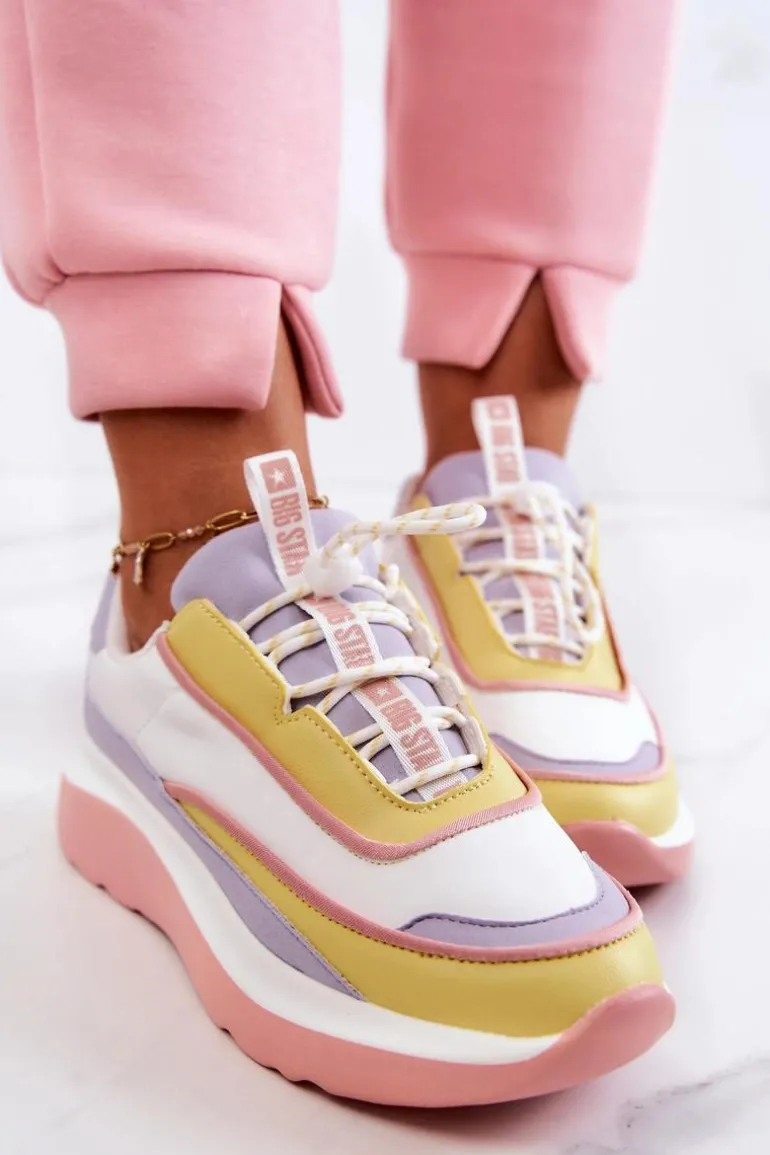 Sportowe Buty Sneakersy Big Star JJ274A511 Multikolor