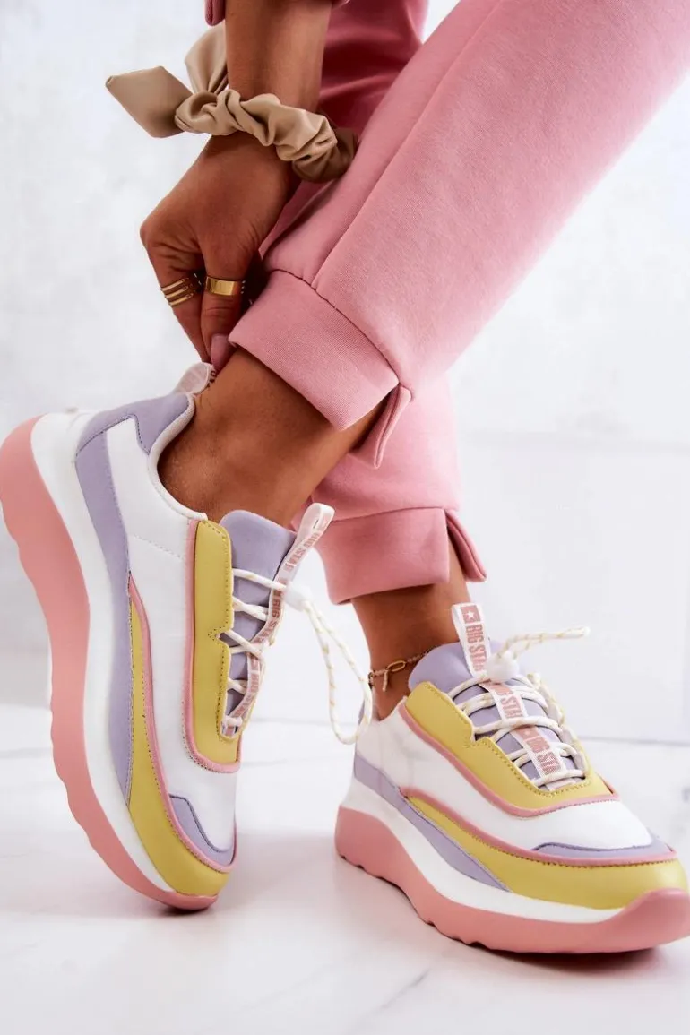 Sportowe Buty Sneakersy Big Star JJ274A511 Multikolor