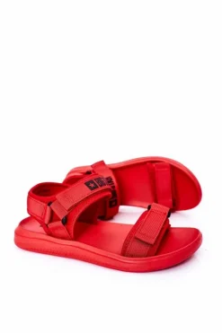 Sportowe Męskie Sandały Big Star HH174844 Czerwone