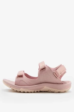 Sportowe Sandały Damskie 4FRSS24FSANF057-56S Pudrowy Róż