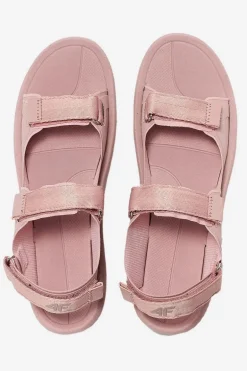 Sportowe Sandały Damskie 4FRSS24FSANF057-56S Pudrowy Róż