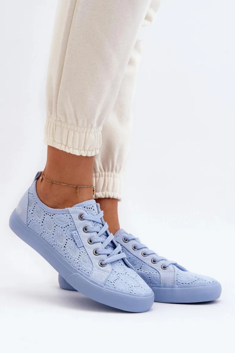 Trampki Ażurowe BIG STAR JJ274061 Niebieskie