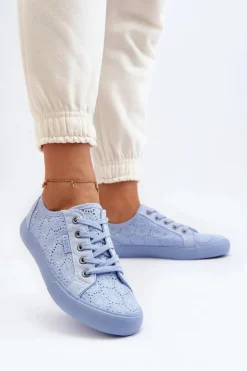 Trampki Ażurowe BIG STAR JJ274061 Niebieskie