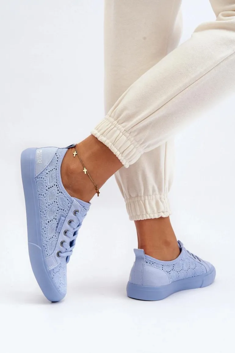 Trampki Ażurowe BIG STAR JJ274061 Niebieskie