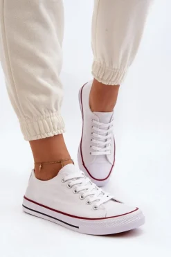 Trampki Damskie Białe Isiltara