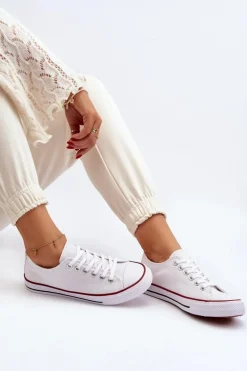 Trampki Damskie Białe Isiltara