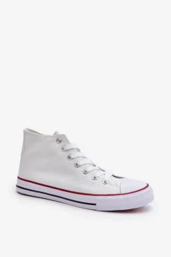 Trampki Damskie Białe Socerio