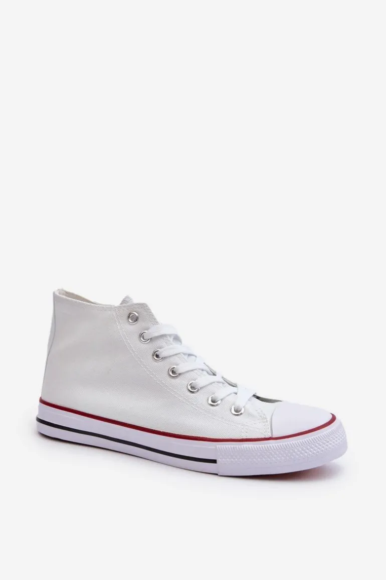 Trampki Damskie Białe Socerio