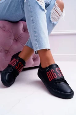 Trampki Damskie Big Star Czarne EE274037