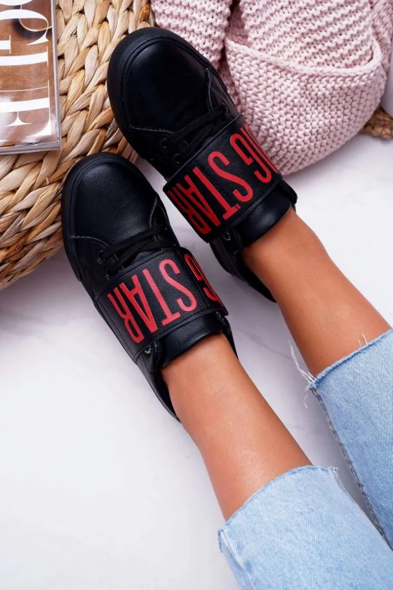 Trampki Damskie Big Star Czarne EE274037