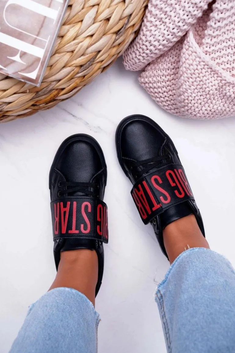 Trampki Damskie Big Star Czarne EE274037