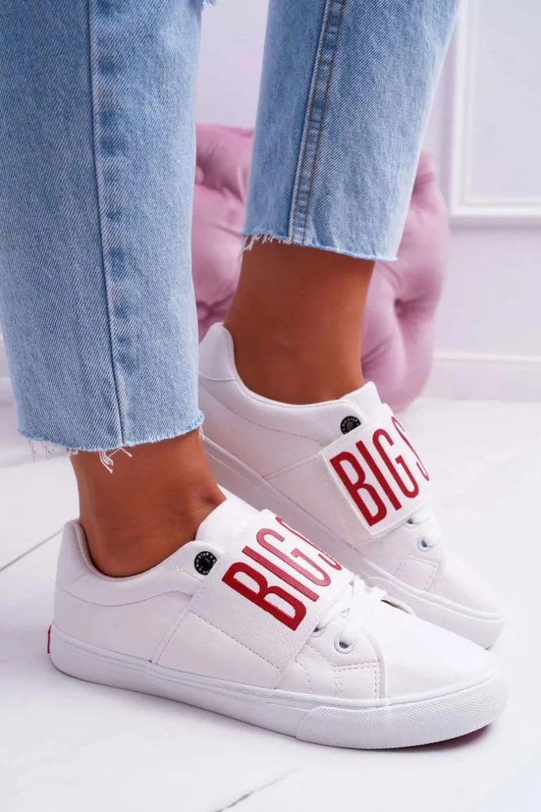 Trampki Damskie Big Star Białe EE274039