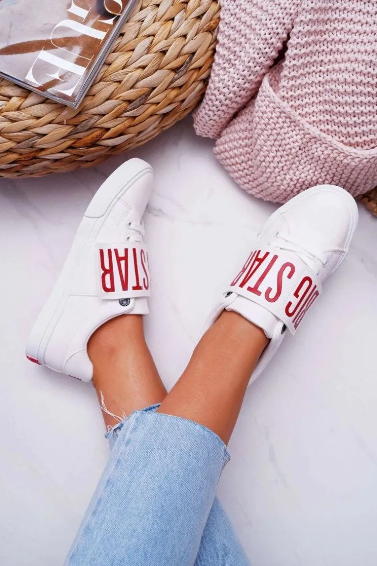 Trampki Damskie Big Star Białe EE274039