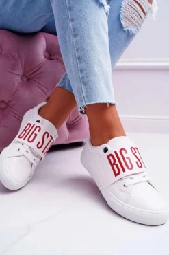 Trampki Damskie Big Star Białe EE274039