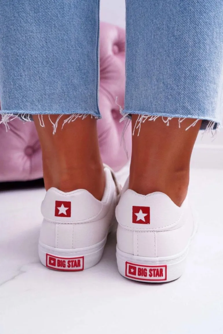 Trampki Damskie Big Star Białe EE274039