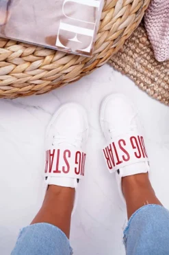 Trampki Damskie Big Star Białe EE274039