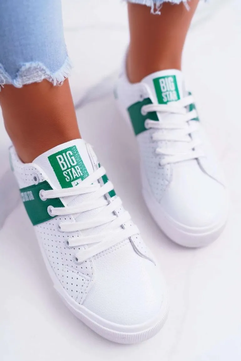 Trampki Damskie Big Star Białe EE274336