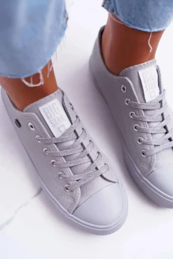 Trampki Damskie Big Star Jasnoszare EE274394