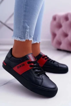 Trampki Damskie Big Star Czarne EE274339