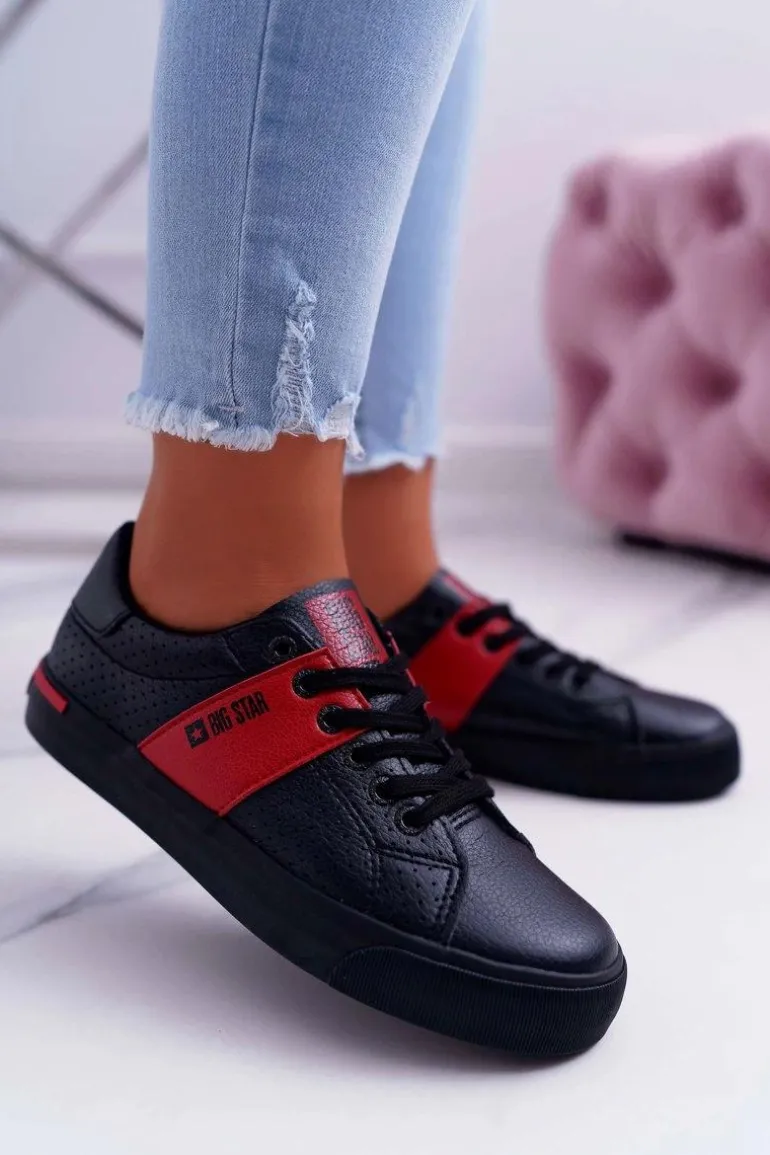 Trampki Damskie Big Star Czarne EE274339